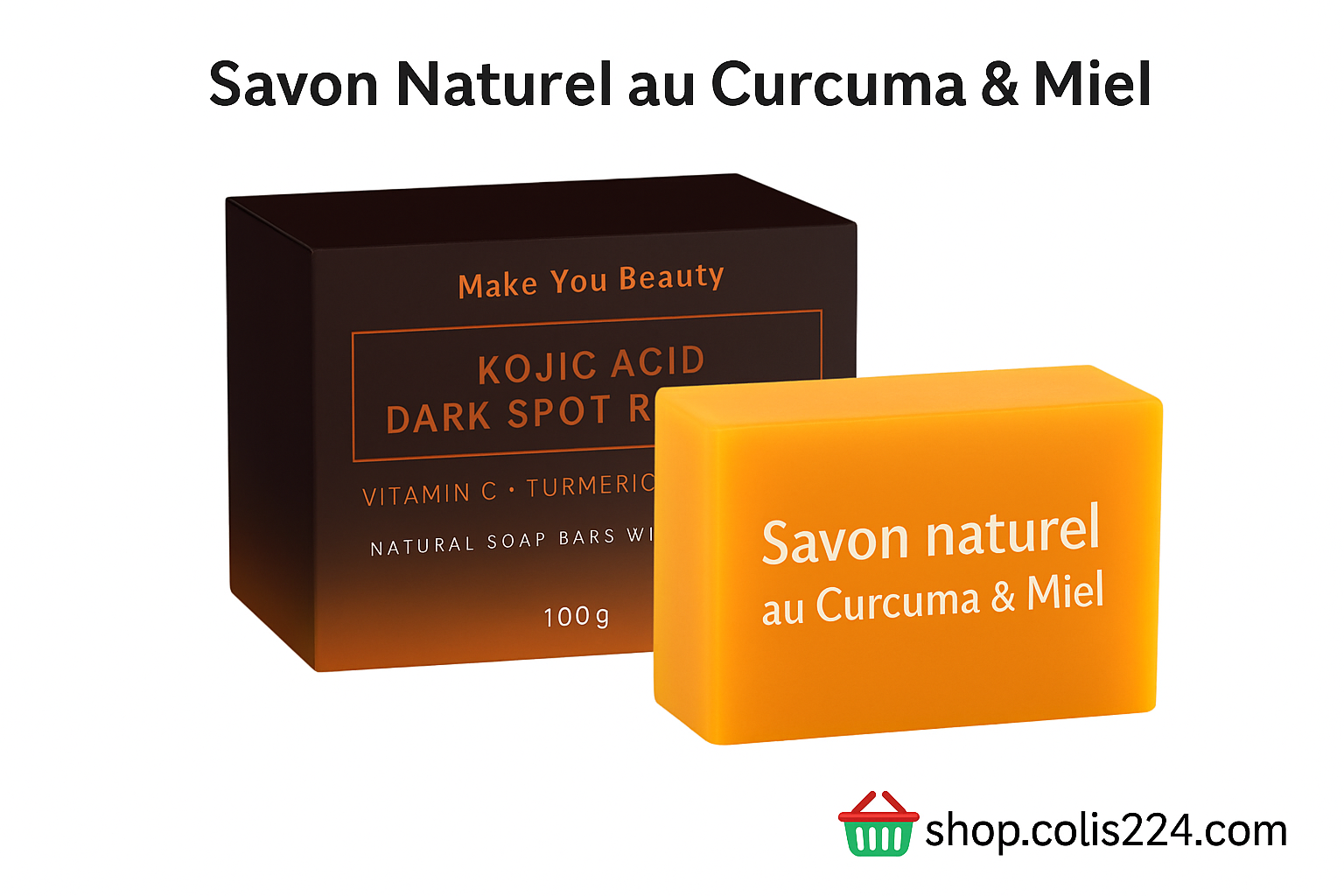 Savon anti tache savon kojic