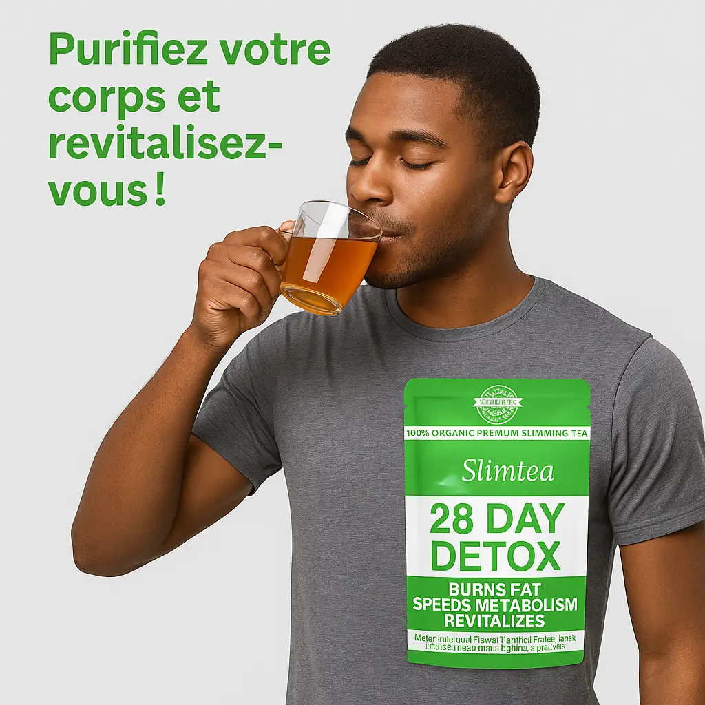 SLIMTEA – Cure Détox 28 Jours Brûlez les graisses. Nettoyez votre organisme. – Image 4